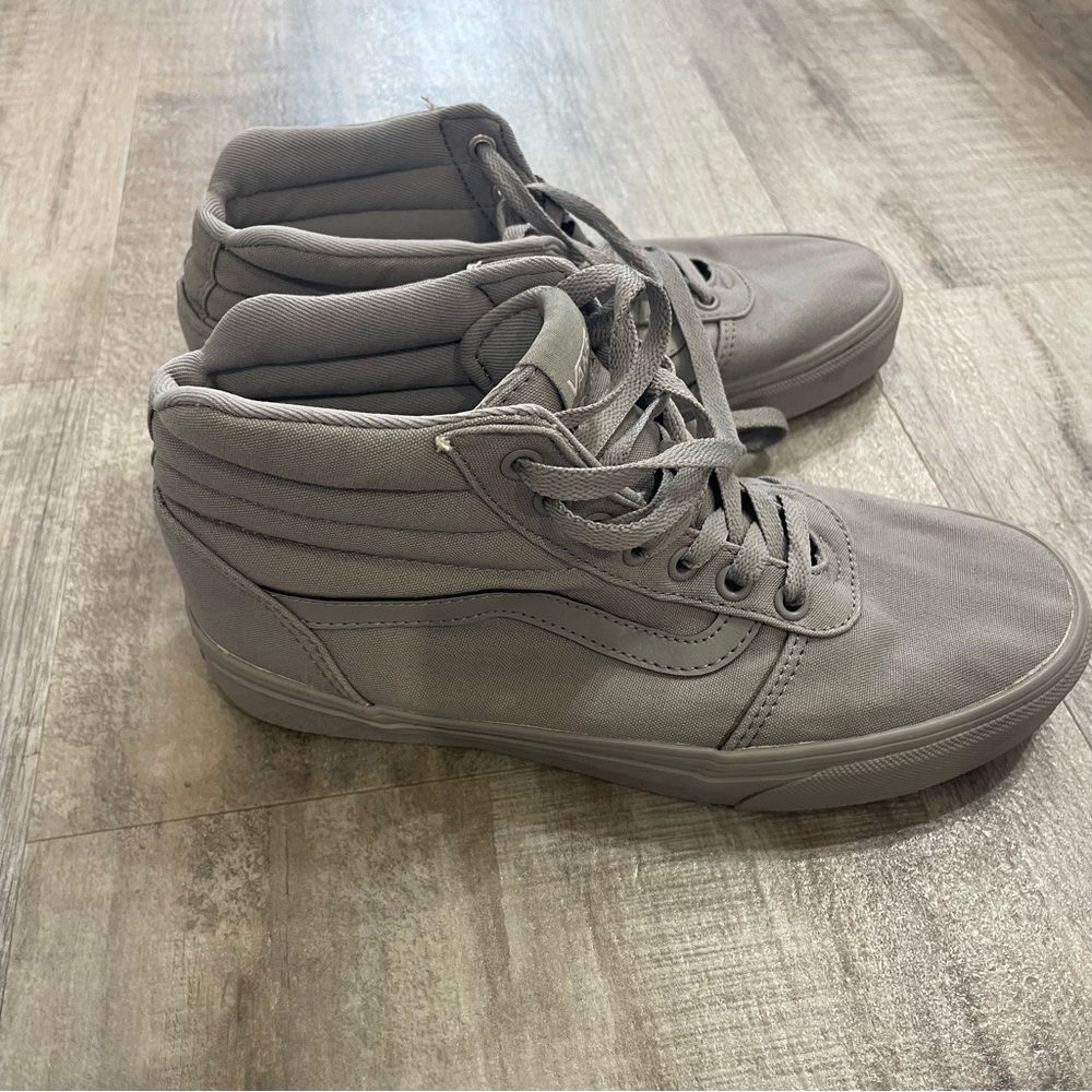 Vans SK8-Hi Gray Casual Sneakers Women 8.5